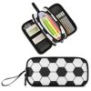 XUWU Soccer Large Capacity Pencil Case Pencil Pouch Pen Box