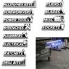 YadklDrnE Magnetic Tool Box Labels, 12 PCS 3D Raised Drawer Tags