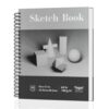Yagol Sketch Book 9x12, 100 Sheets Spiral Bound Sketchbook, 68lb/100gsm Acid-Free Drawing Paper Pad for Sketching, Pencil, Charcoal & Dry Media, Art Sketch Pad for Students, Beginners & Artists.