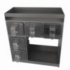 Yajuyi Spice Rack Featuring Space-Saving Multi-Tier Shelf Installation Organizer Dedicated Oil Bottle Storage Detachable Buckle Design Suitable for Efficient Kitchen Use Pantry