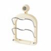Yajuyi Suction Cup Water Tray Pot Lid Rack Organizer Holder Shelf Adjustable Organizer for lids and boards Easy to Suitable for kitchens pantry areas dorm rooms, Cream