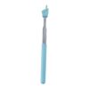 Yajuyi Telescopic Pointer Extendable Finger Pointer Hand Pointer Teaching Stick Retractable Metal Mini Hand Grip Lightweight Five Level Adjustable, Blue