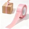 YAMOONWISP 131 Yard Pink Daisy Decorative Packing Tape Cute Floral Print