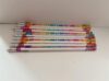 YAMOONWISP Bulk Colorful Pencils with Top Erasers (Happy birthday)