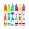 YANZHE Liquid Motion Bubbler Sensory Toy Pen, Colorful Liquid Timer Pens Great for Stress and Anxiety Relief,Sand Timer for Kids and Adults(6 Pack)