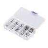 Ycauty 100Pcs Micro MINI USB Female Plug Connector for Easy Charging of Household Appliances, Plated for Durability, Ideal for Digital Products