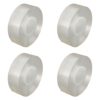 Ycauty 4 Rolls 9.8 Feet Long Double Sided Adhesive Strong Clear Adhesive Tape for Home and Office DIY