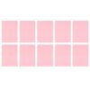 Ycauty A4 Translucent Sheet Protectors of 20 Units for Presentation Binding in PP Flexible Frosted Plastic (Pink)