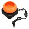 Ycauty Electric Bead Spinner Adjustable Speed for Jewellery Making Easy to Use Orange 1 Set