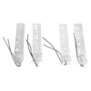 Ycauty Stencil Ruler Portable Multifunctional Metal Template for Handmade Crafts and Scrapbooking for Students and Artists