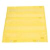 Yctze Magnetic Pocket Chart with 5 Rows of Clear Pockets (Yellow)