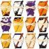 Yeaqee 12 Sets Halloween Sticky Notes with Pen Ribbon Large Stick Note Pad