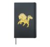 Year of the Horse 2026 Chinese New Year Horse Lunar New Year Hardcover Journal, Black