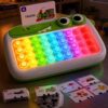 Yeeammk Dinosaur ABC Learning Toy for Kids Ages 3-5 with Pop Fidget Buttons