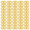 Yellow Rubber Bands High Elastic 380pcs for Office and School Use