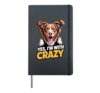 Yes, I'm with crazy Dog Nova Scotia Duck Tolling Retriever Hardcover Journal, Black