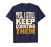 Yes, I Still Keep Counting Them Funny Squishy Toy Collector T-Shirt, Men, Navy Blue, Small