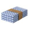 YEUZLI 4-Pack Checkered 100% Cotton Kitchen Towels, 18x27.5 in Dish Towels