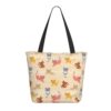 YHGFFDLI Daily Carry Bag Cute Cat Fishbone Print Carry Bag