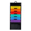 Yhplxyuus Hanging File Folder Holder Over the Door File Organizer 6 Storage Pocket Chart for Home Dormitory Saving Space Door Organizer Hanging Wall Mount / Over Storage