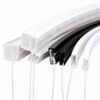 YILMVANY 1m-5m Flexible Neon Silicone Light Tube - Waterproof Outdoor LED Strip Housing for 6-12mm PCB Widths -1pc(White,1414-1m)