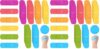 Yinder 120 Pcs Colorful Kids Bandaids Flexible Waterproof Strips (Pack of 2)