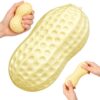 YJNDYHQ Coconut Oil Peanut Squishy, Zero-Rebound Stress Ball, 1 Pack