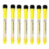 YLiiii 7 Pcs Magnetic Whiteboard Pen Writing Drawing Erasable Board Marker Office Supplies Erasable Whiteboard Pen Dry Erase and Highlighters(Yellow)