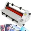 ylpddmm Hot Cold Roll Laminator,Cold Hot Roller Laminating Machine