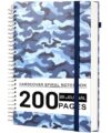 Yoment B5 Hardcover Spiral Notebook, College Ruled Journal, 200 Pages