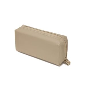 YONBEN Pencil Case Durable Oxford Pencil Pouch for Pens School Supplies (Khaki,Oxford)