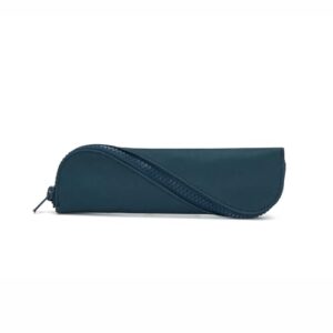 YONBEN Pencil Case Lightweight and Cute Pencil Pouch Slim and Stylish Thin (Royal blue,Oxford cloth)