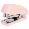Yoodelife Pink Mini Stapler with Staples for Desk