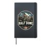 Yosemite Granite Summit California Hiking National Park Hardcover Journal, Black