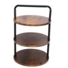 Yosoo Health Gear Wooden Cupcake Stand, 3 Tier Holds 50 Cupcakes for
