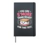 You Are S'more Than Ready For This Test Motivation Student Hardcover Journal, Black