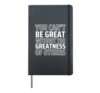 You Can't Be Great Without The Greatness Of Others Hardcover Journal, Black
