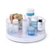 YouCopia SmoothSpin Turntable with 3 Bins, Rotating Lazy Susan Organizer