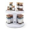 YouCopia SmoothSpin Two-Tier Turntable, Rotating Lazy Susan Organizer