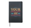 Your Oppositions Are Opportunities - Inspirational Hardcover Journal, Black