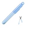 YOUTGO Pen Shape Scissors with Covers Portable Folding Scissors Small Scissors Box Opener for School and Home
