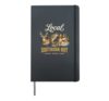 Youth Boy Local Deer Duck Camo Trout Fishing Hunting Kid Men Hardcover Journal, Black