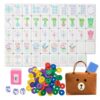 YQYHNB American Mahjong Tile Set, 160 Engraved American Mahjong Game Tiles