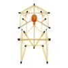 YRQMGSF Structural Fascial Tension Body Model - Tensile Structure Model - for Human Fascial Tension Teaching Aid