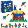 YRZtiles 2026New Magnetic Tiles Building Blocks for Kids, 3D Building Set
