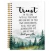 YTRGI Christian Notebook Journal, Proverbs 3:5-6 Christian Notebooks for Note Taking, Trust in the Lord with All Your Heart Bible Prayer Journal for Women Men, Spiral Notebook 5.5x8.3 Inch
