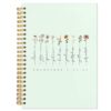 YTRGI Green Christian Journaling Notebook, Galatians 5:22-23 Bible Notebooks for Note Taking, Scripture Journals for Writing, Prayer Journal for Woman, Religious Spiral Notebook 5.5x8.3 Inch