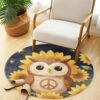 Yuiboo Fuzzy Shaggy Rugs 36in