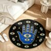 Yuiboo Plush Round Rugs 36in