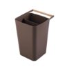 Yunhgft 5L Square Open Top Trash Can, Style to 2